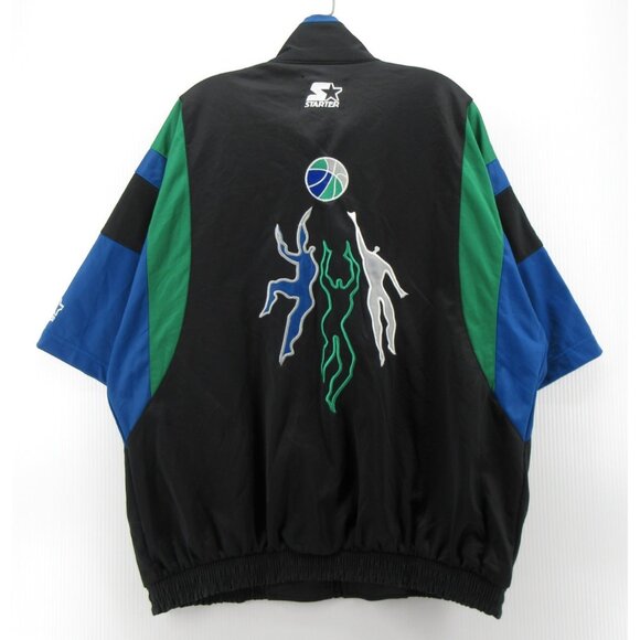 VINTAGE NBA Jacket Large Sprite Starter Promo Basketball Warm Up 90s - Picture 8 of 12